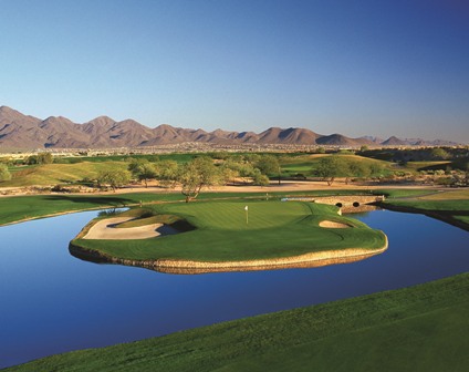 15th hole at TPC Scottsdale Stadium Golf Course