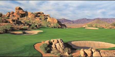 #15 hole at Troon North’s Monument Course in Scottsdale, Arizona